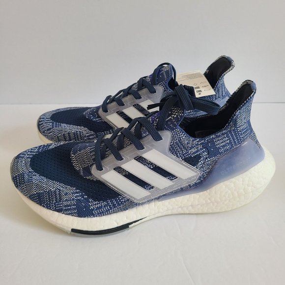 NEW Adidas Ultraboost 21 Primeblue Shashiko Running Shoes FX7729 Size 8.5 main image 5